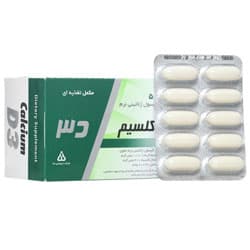 کلسیم 1000 میلی گرمی و د3 دانا انقضا 2026/01/11