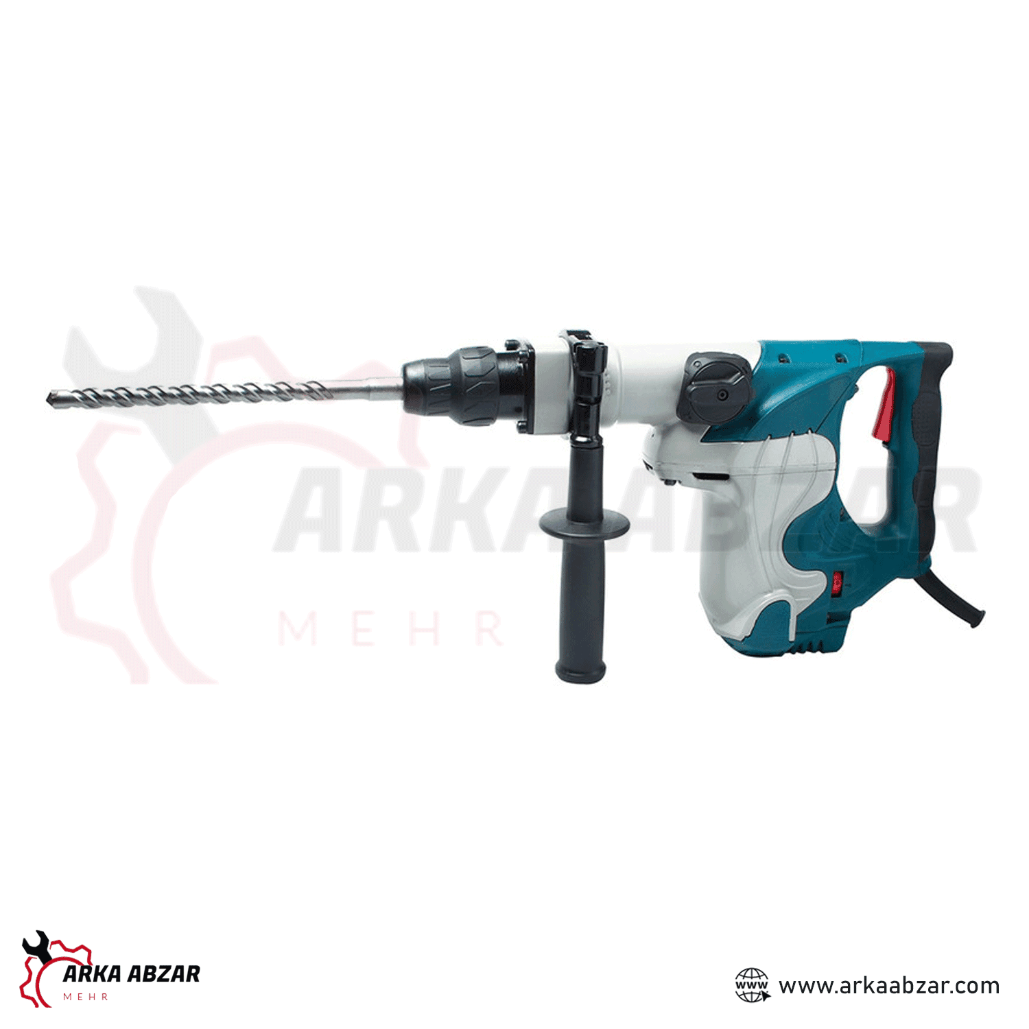 دریل بتن کن 2 حالته دیمردار 900 وات پوکا مدل H3-40