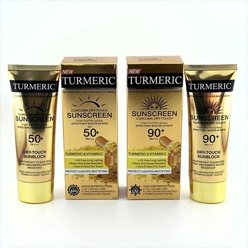 کرم ضد آفتاب بی‌رنگ زردچوبه و ویتامین سی وکالی 100 میل