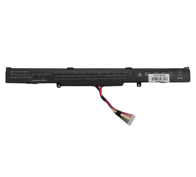 باتری لپ تاپ ایسوس مدل VivoBook Pro N552-4Cell مشکی-داخلی