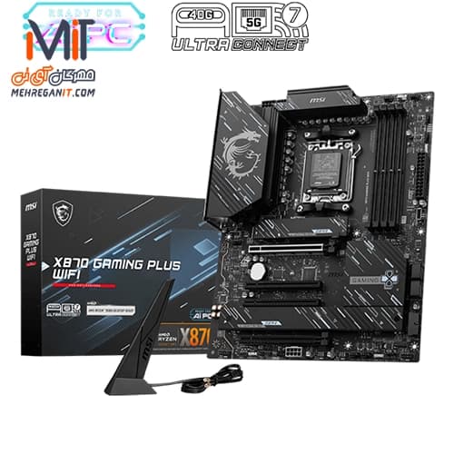 مادربرد ام اس آی مدل X870 GAMING PLUS WIFI
