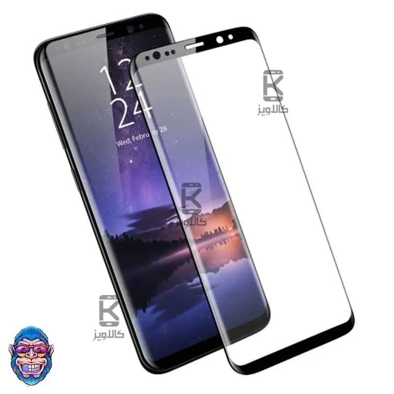 گلس خمیده مانکی گوشی Samsung Galaxy S9 Plus