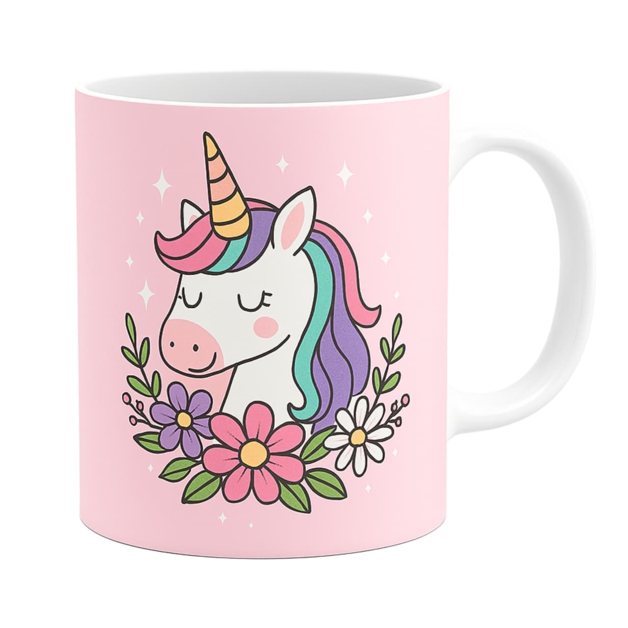 ماگ سرامیکی مدل تک شاخ