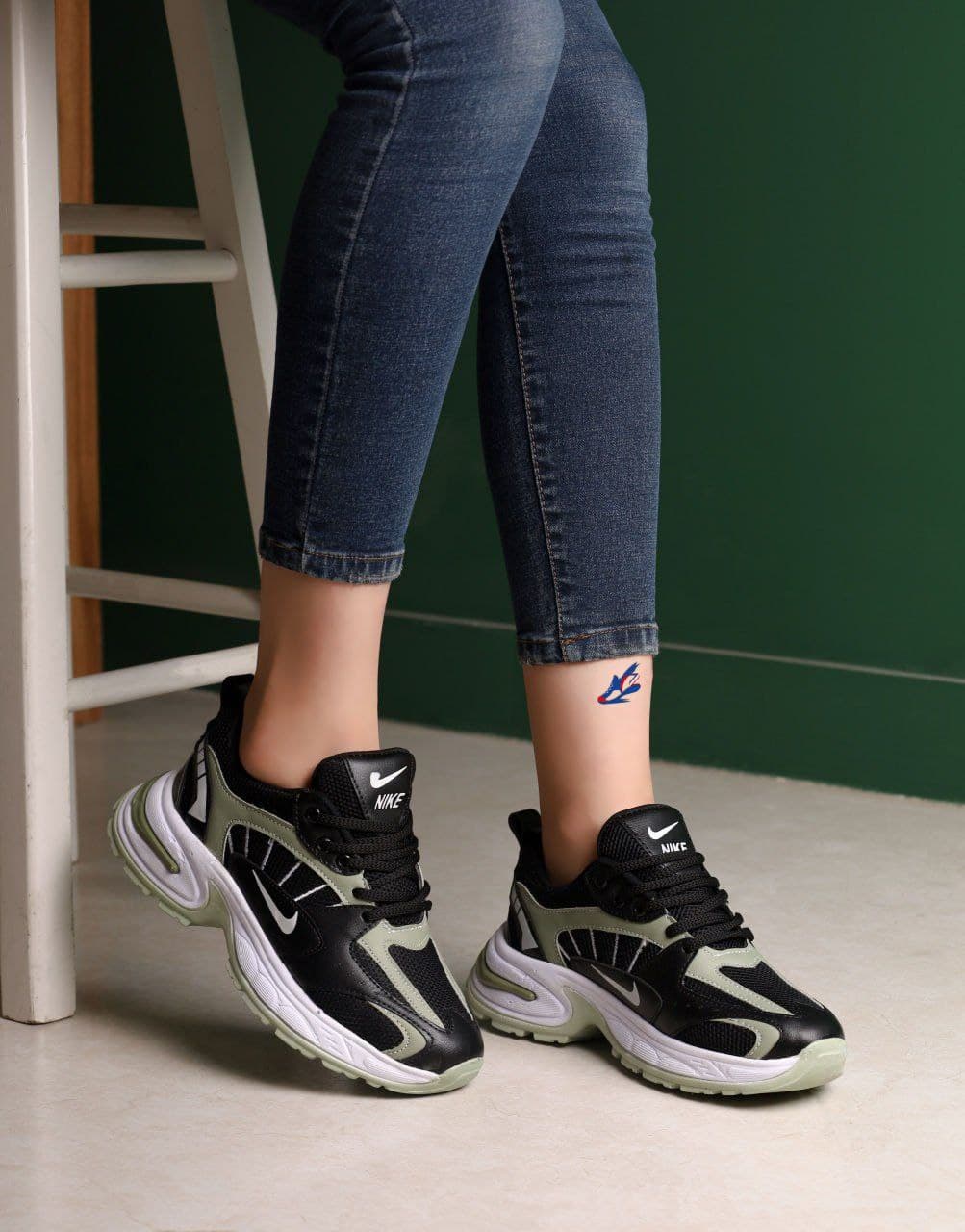 کتونی نایک طرح دار متریال خارجی فوق لاکچری