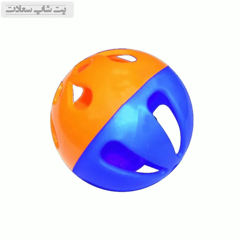 توپ اسباب بازی زنگوله دار حیوانات مدل مشا قطر 5 سانت