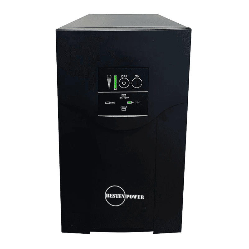 یو پی اس بستن پاور مدل BPOF-2000VA-18Ah ظرفیت 2000 ولت آمپر به همراه باتری داخلی