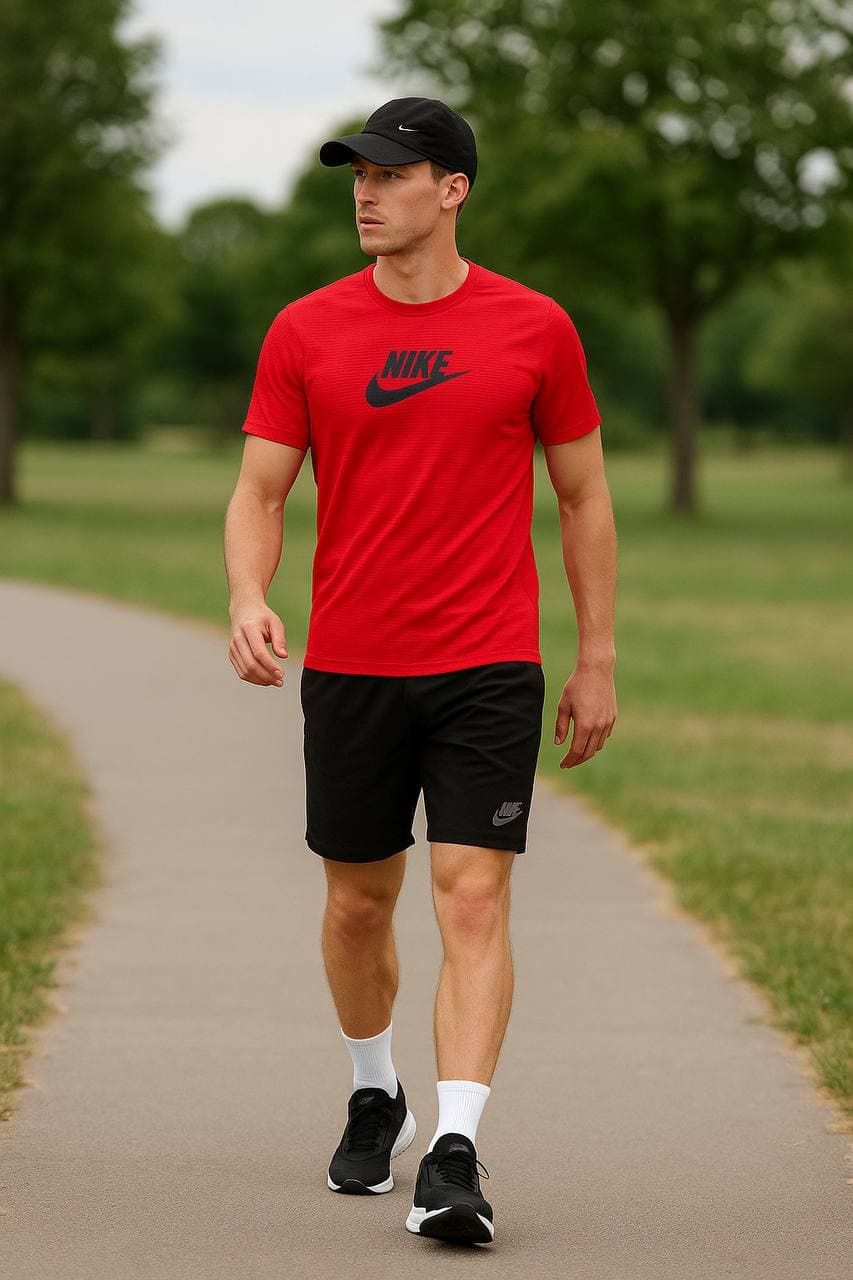 تیشرت آجری نایکی – قرمز