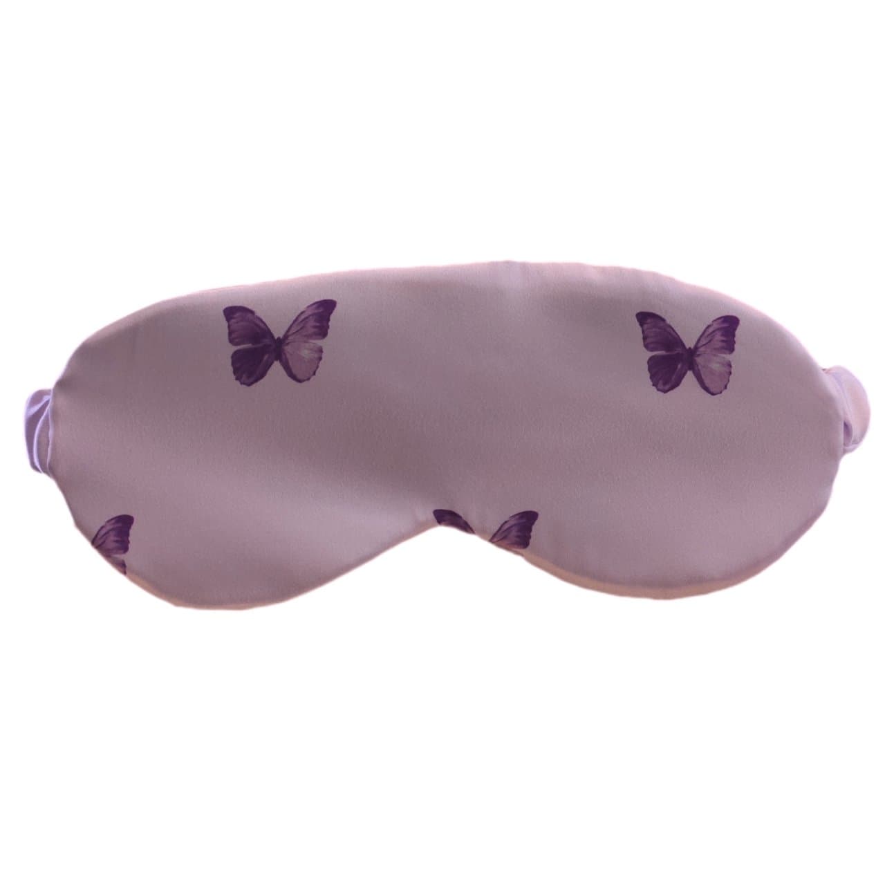 چشم بند خواب مدل ساتن ابریشم طرح پروانه
