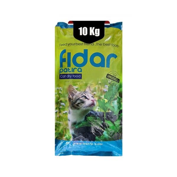 غذای خشک گربه بالغ پاتیرا فیدار (Fidar Adult Cat Food Patira) وزن 10 کیلوگرم
