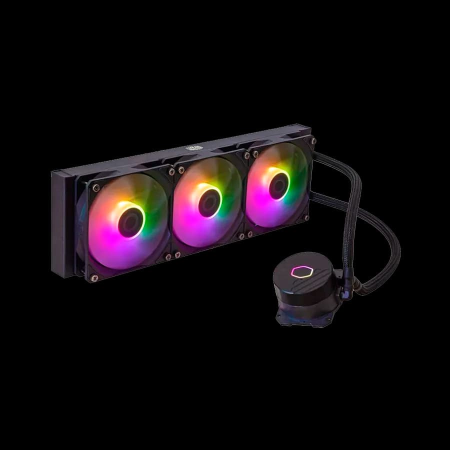 خنک کننده مایع پردازنده کولر مستر MASTERLIQUID ML360 CORE ARGB Black