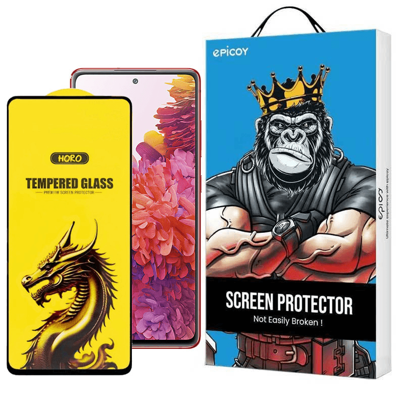 گلس گوشی سامسونگ Galaxy S20 FE 5G-4G-M31s 4G اپیکوی مدل Golden Dragon