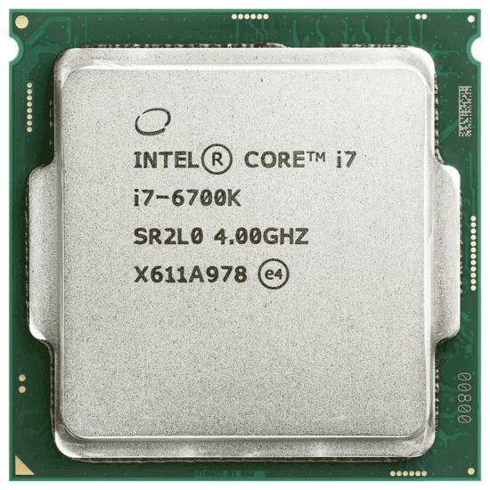 پردازنده Intel Core i7 6700K (تری)