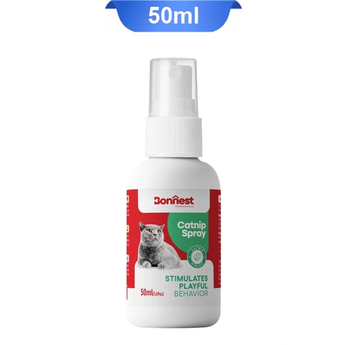 اسپری کتنیپ محرک بازی و فعالیت گربه بونست حجم 50 میلی لیتر