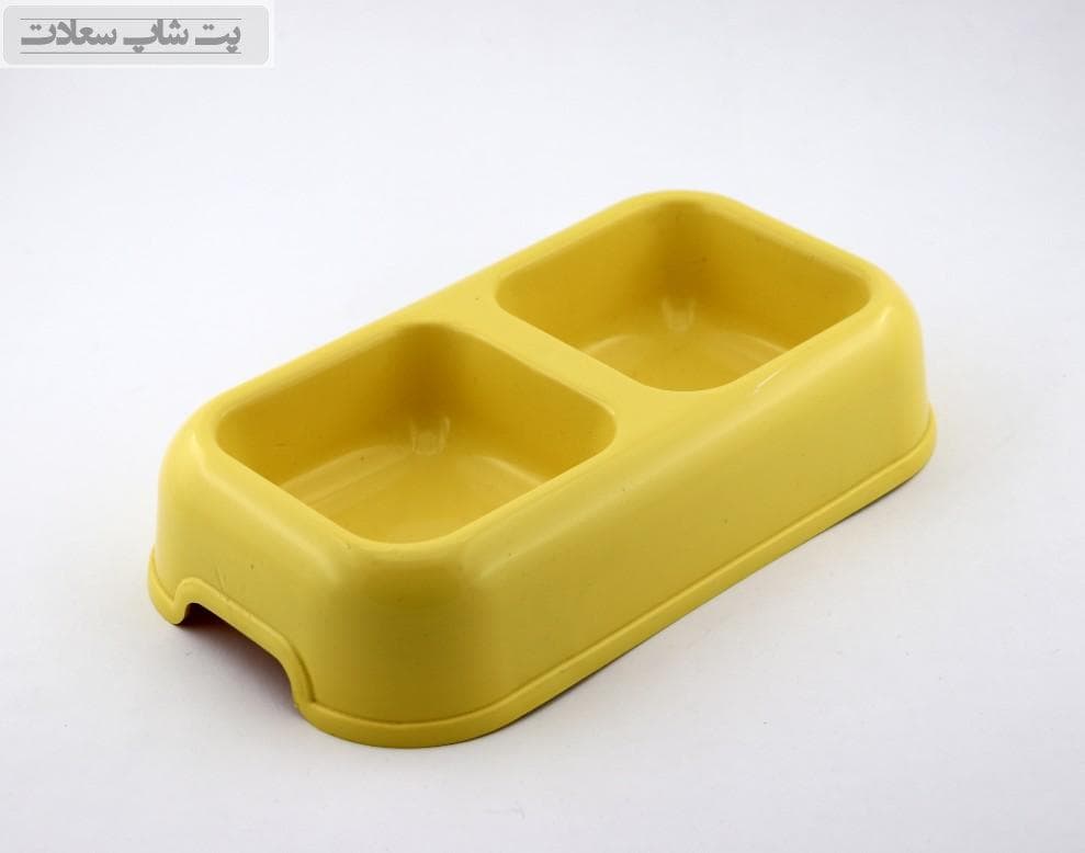 ظرف آب و غذا دو قلو