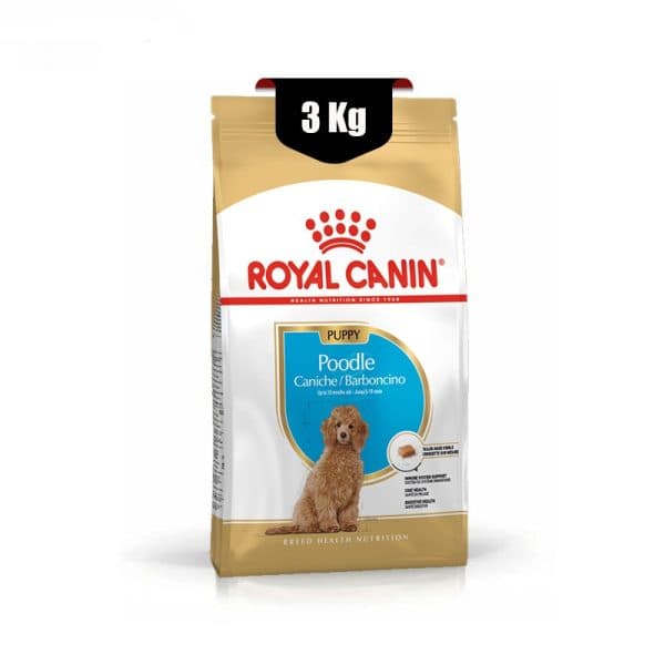 غذای خشک توله سگ پودل رویال کنین (Royal Canin Poodle Puppy) وزن 3 کیلوگرم