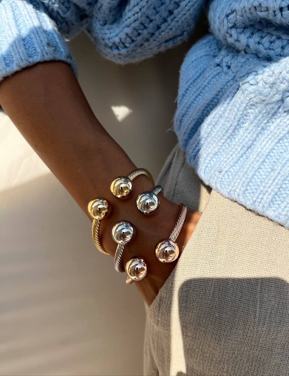 بنگل گوی پک ۳ عددی آبکاری رادیوم و نقره