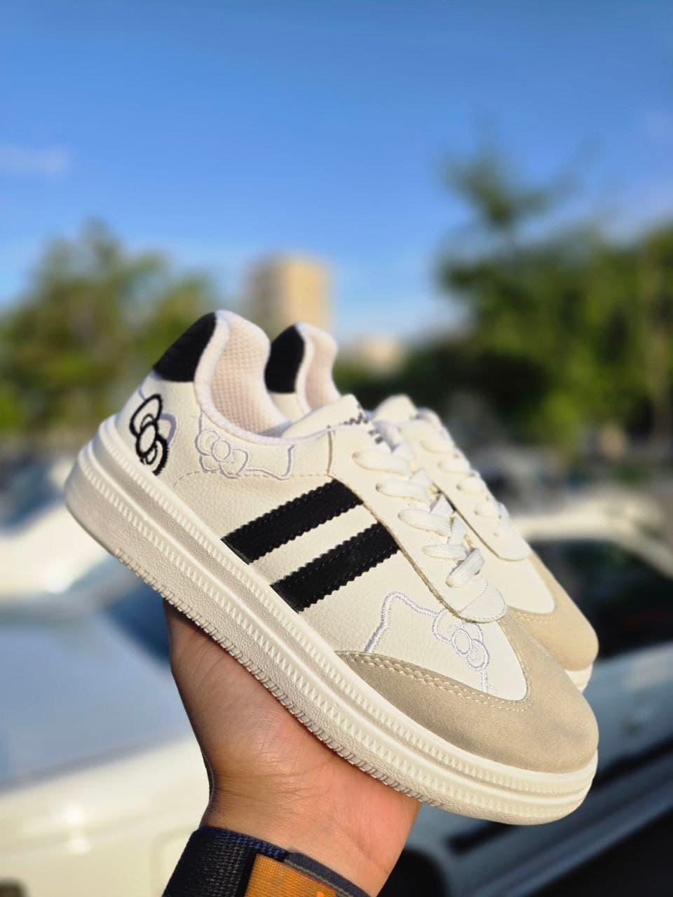 کتونی دو خط عروسکی فوق شیک ترند ۲۰۲۵