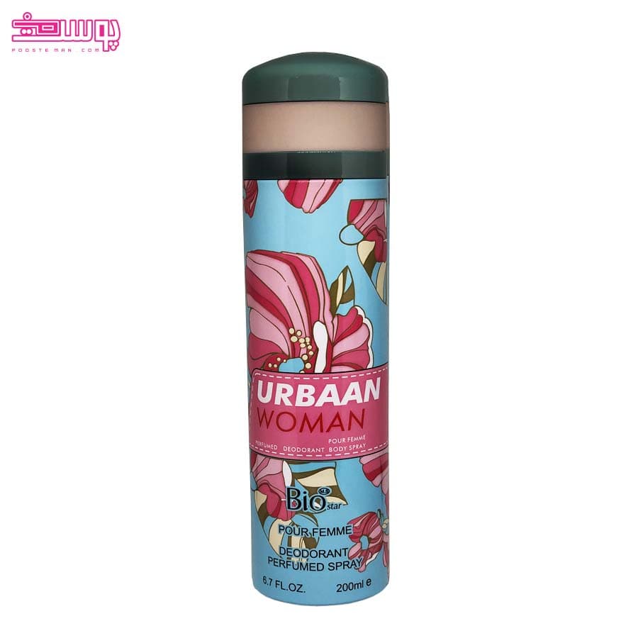 اسپری زنانه اوربان بیو استار حجم ۲۰۰ میلی لیتر