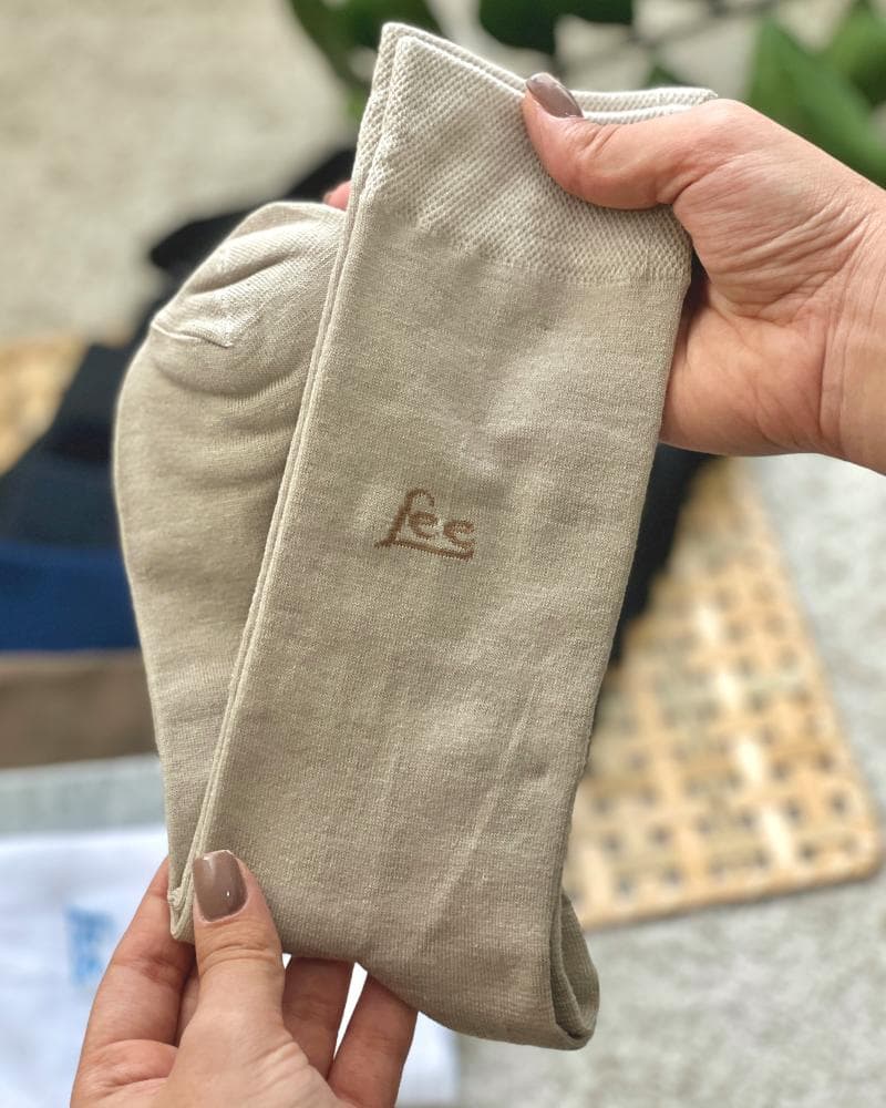 جوراب مردونه طرح LEE کد 24839