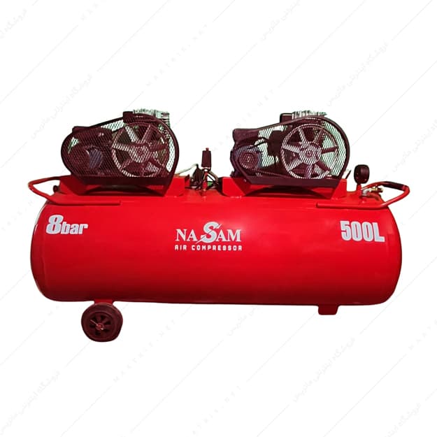 کمپرسور باد 500 لیتری خوابیده کد CO-1501 برند نسام