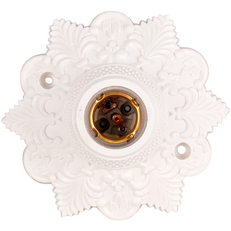 سرپیچ دوکاره گل چیچک سفید