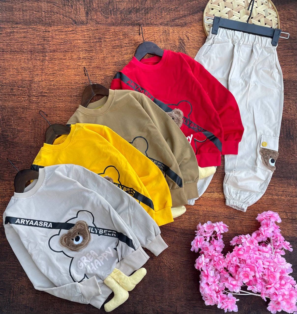 بلوز شلوار کتان تدی پادار