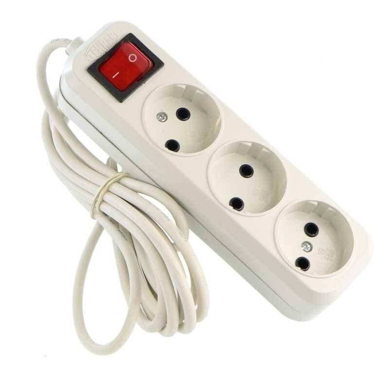 چند راهی 3 خانه برق تهران الکتریک با کابل 3 متری Tehran Electric