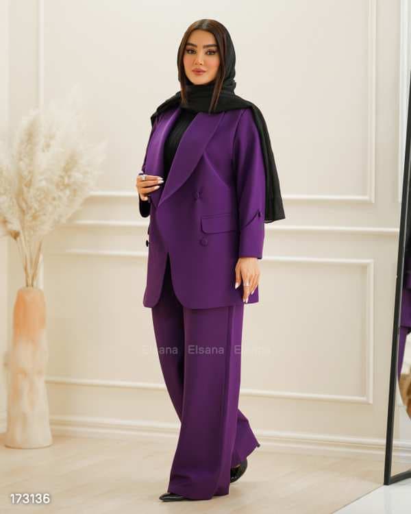 ست کت و شلوار زنانه مدل دلارز السانا Elsana کد 1731