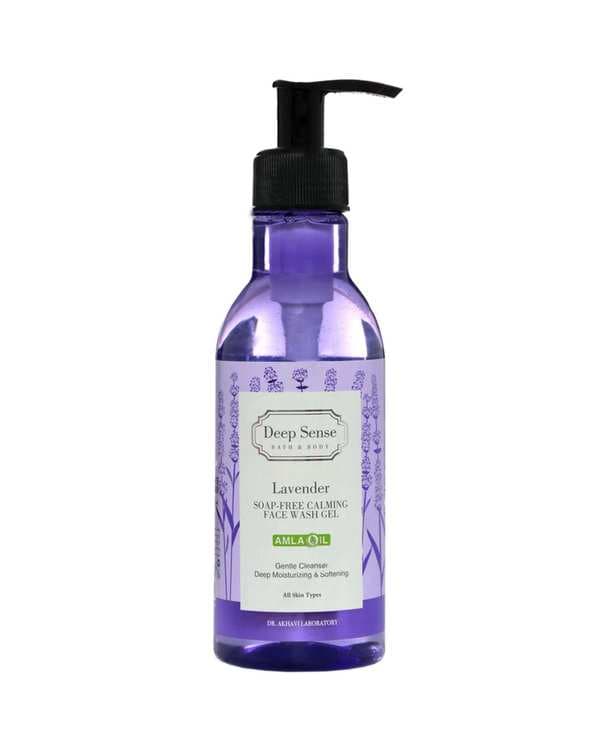ژل شستشوی صورت لوندر دیپ سنس Deep Sense حاوی عصاره اسطوخودوس