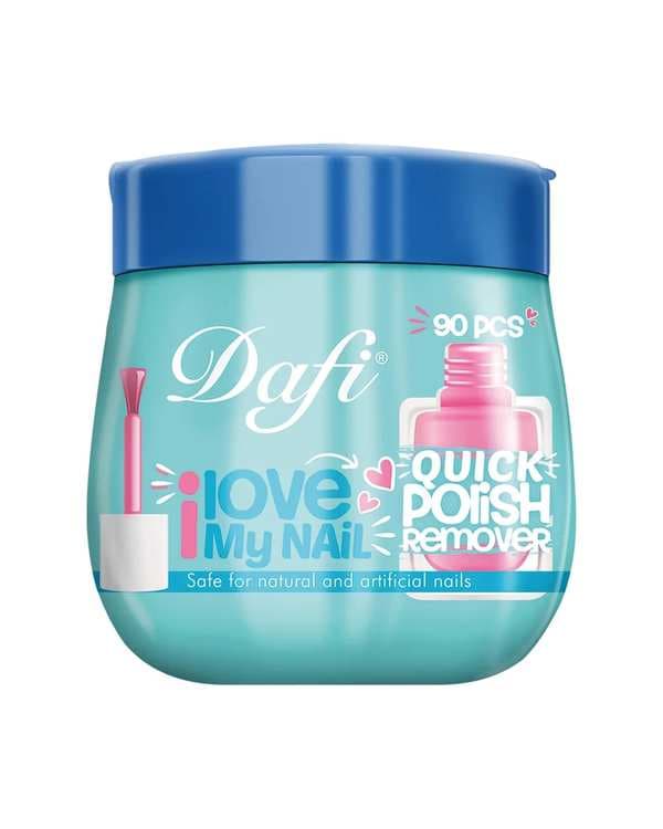 دستمال مرطوب لاک پاک کن قوطی دافی Dafi