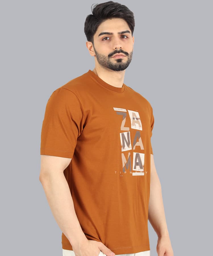 تیشرت طرح دار مردانه 1417