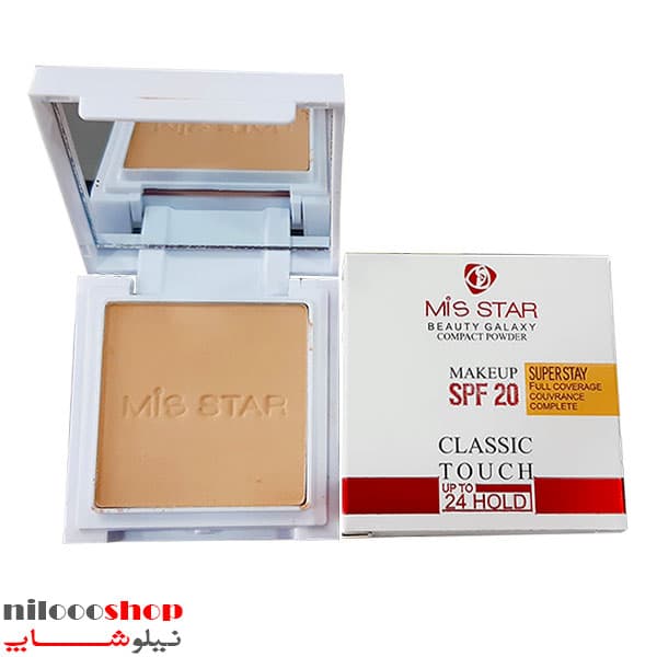 پنکک آینه دار میس استار شماره MC03 حجم 10 گرم