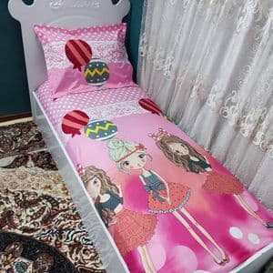 کاورتشک روتختی تک نفره طرح دخترانه