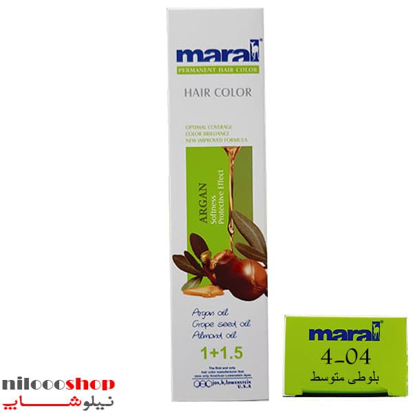 رنگ مو مارال (بلوطی متوسط - شماره 04-4)