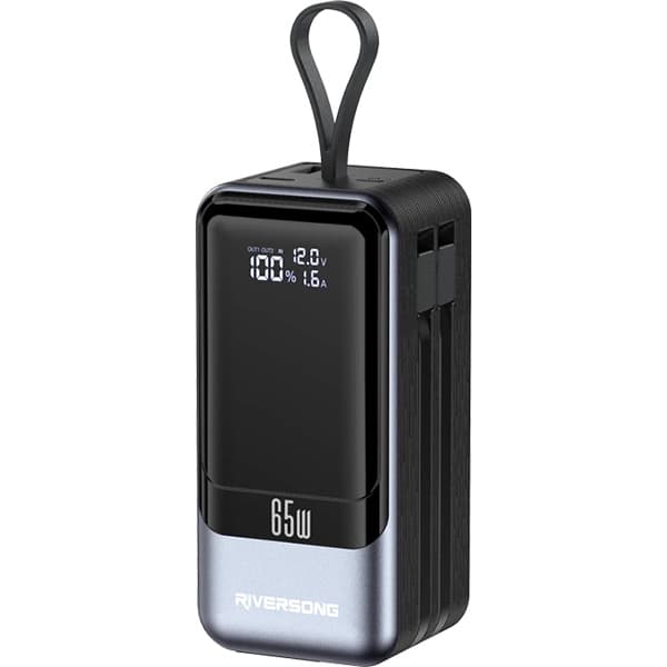 پاور بانک 20000 میلی‌آمپر ساعت ریورسانگ مدل Riversong PHANTOM 65S