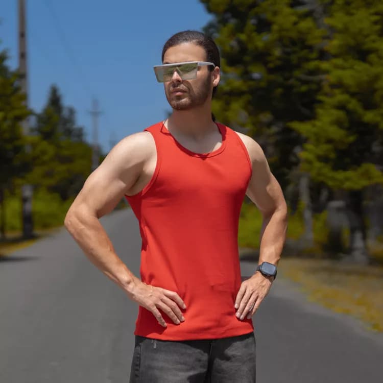 رکابی مردانه تنگ تاپ کد 26246