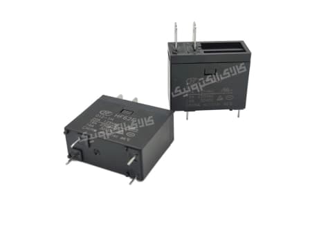 رله کتابی شاخکدار 12 ولت 1 باز 16 آمپر HONGFA | HF62F-12VDC