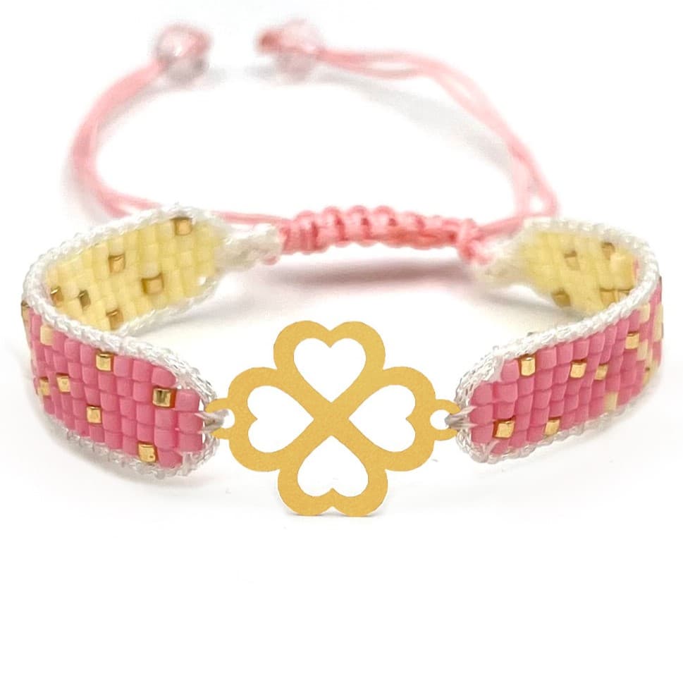 دستنبد طلا زنانه با پلاک طلا میوکی دیانا گالری کد09026