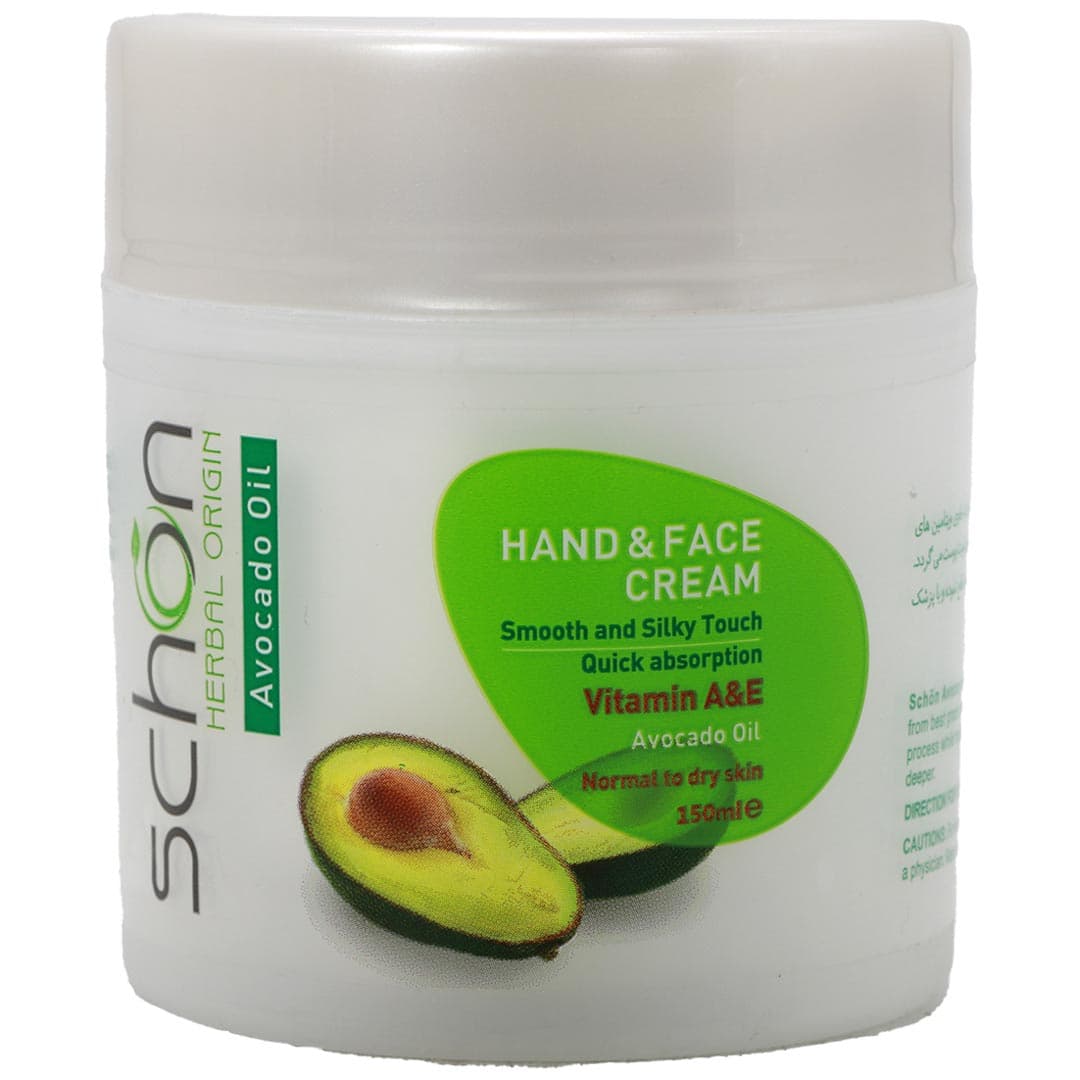 کرم نرم کننده دست و صورت آووکادو شون 150 میل