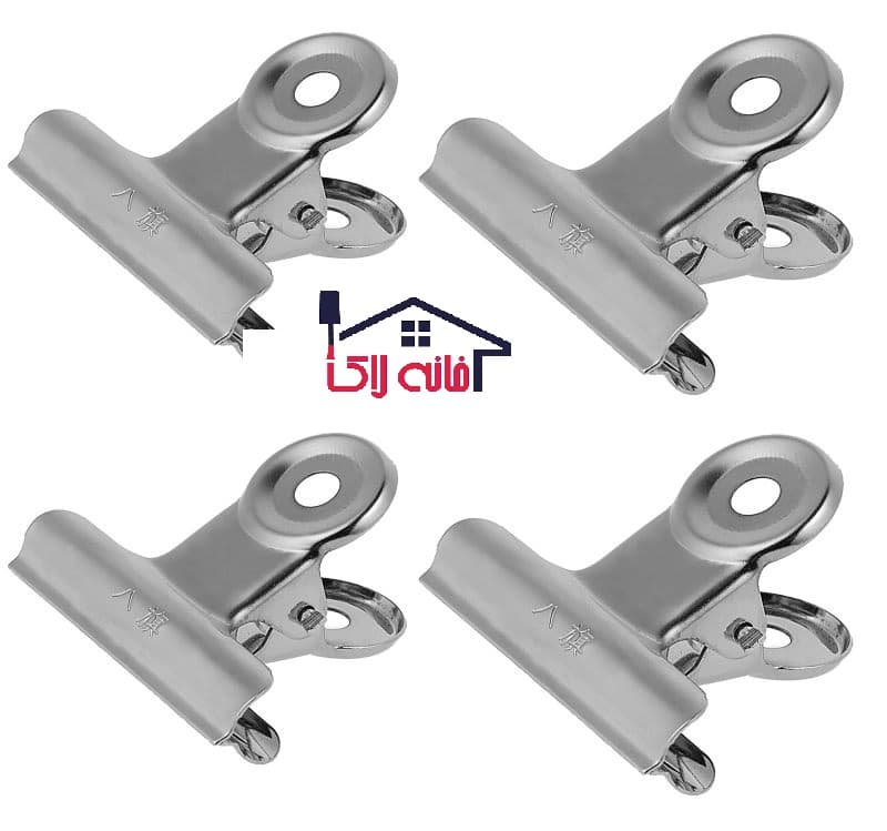 پینچر گیره کلیپسی فلزی سایز 2 سانت کوچک ROUND CLIPS