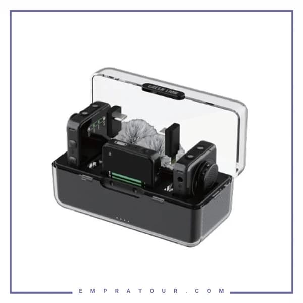 میکروفون یقه ای حرفه ای گرین لاین Green Lion GLM-Professional Wireless Mic GNPGLMMICBK