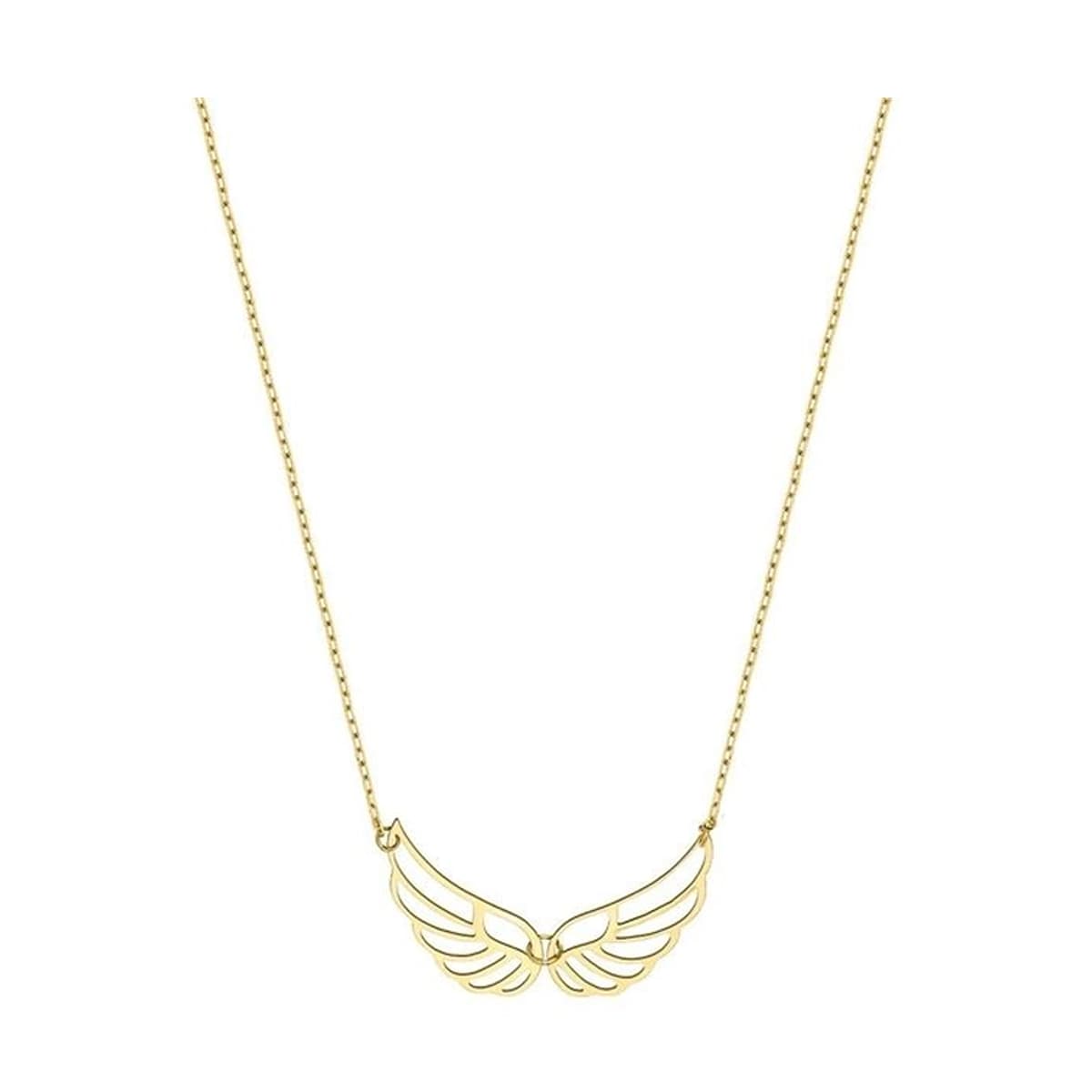 گردنبند طلا 18 عیار شمیم گلد گالری مدل پرواز
