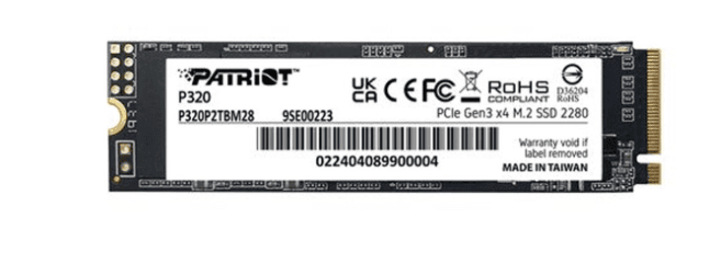 اس اس دی اینترنال پاتریوت مدل P320 ظرفیت 1 ترابایت