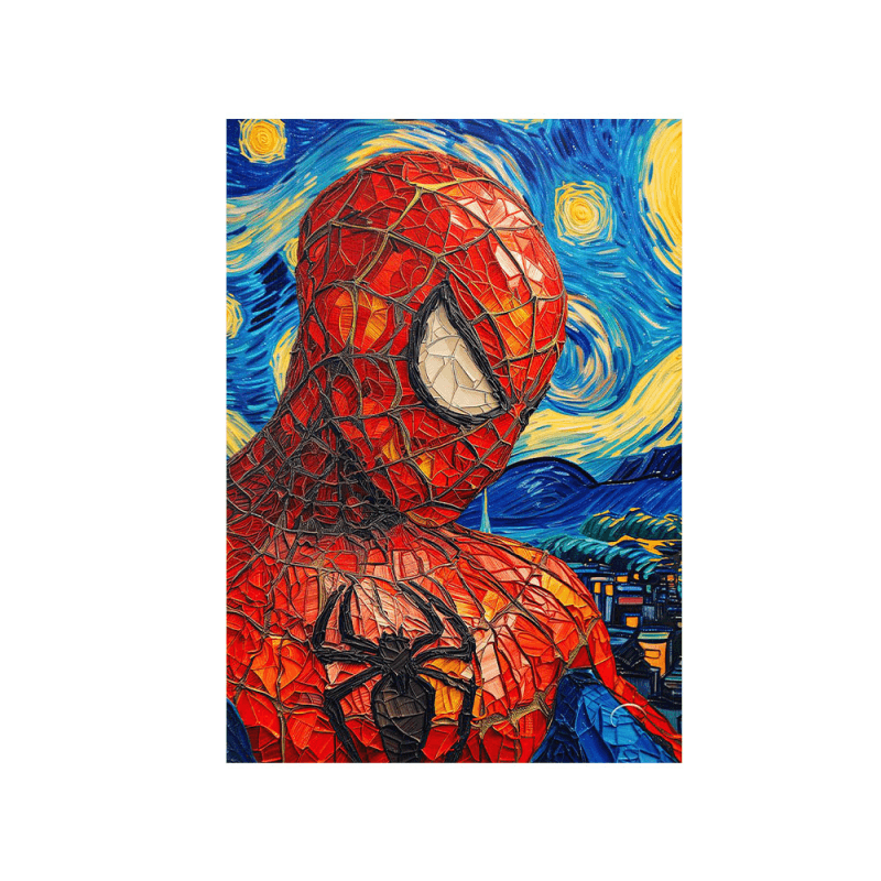 متال پوستر فیلم طرح Spiderman کد PCD-MB1150