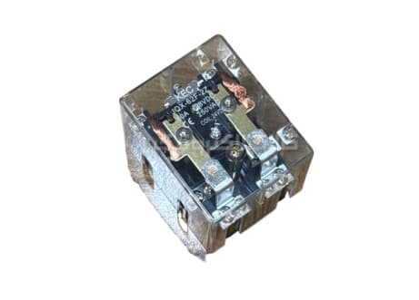 رله قدرت 24 ولت 2 کنتاکت 80 آمپر KEC | JQX-62F-2Z-24VDC