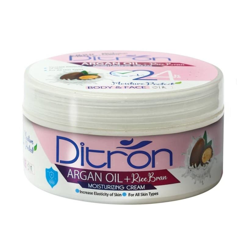 کرم مرطوب‌کننده دیترون آرگان و سبوس برنج حجم 200 میل