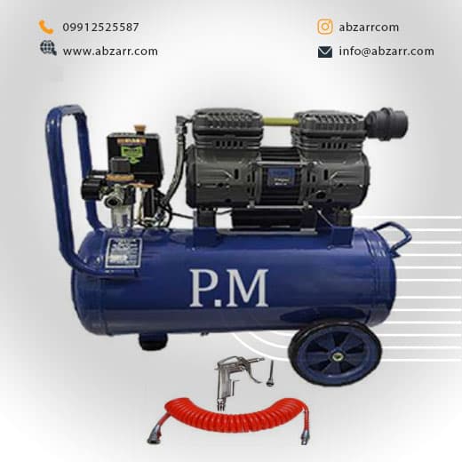 پمپ باد سایلنت (بی صدا) 50 لیتری آنکور PM مدل TM50 (( اقساط یک ساله ))