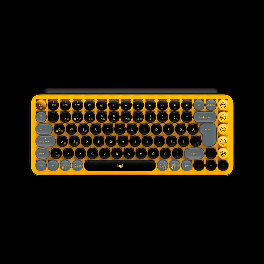 کیبورد بی سیم مکانیکال لاجیتک POP KEYS