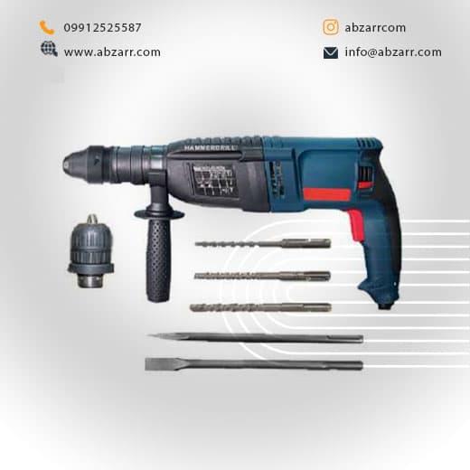 دریل بتن کن سه حالته 800 وات P.M مدل 11254 (( اقساط یک ساله ))