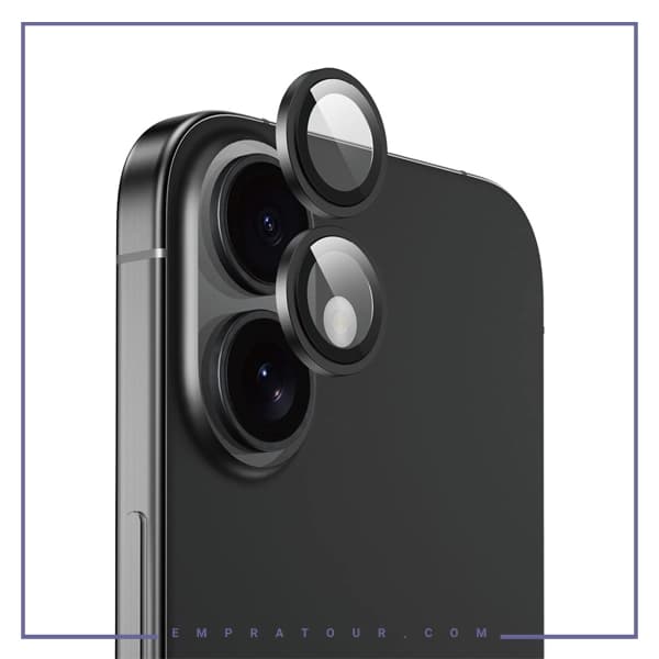 گلس لنز گرین لاین Green Lion HD Plus Camera Lens Iphone 16/16 Plus GNCMHDP16PSBK